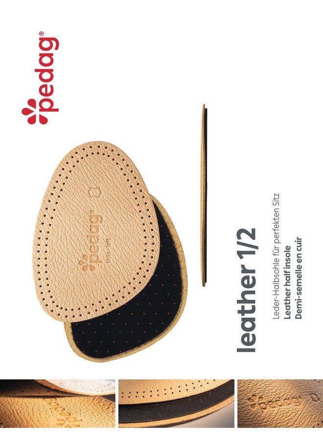 Pedag Half 1/2 Leather Inserts with Forefoot Latex Cushion, US Women 7-8 EU 37/38 - Image 5